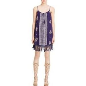 BOHO Dress w/ Fringe Hem Festival Sundresd